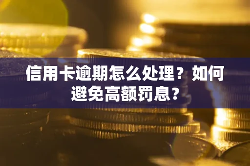 武汉信用卡逾期怎么处理？如何避免高额罚息？