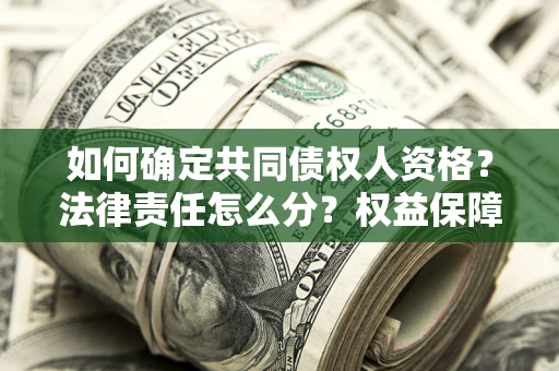 武汉如何确定共同债权人资格？法律责任怎么分？权益保障技巧揭秘！