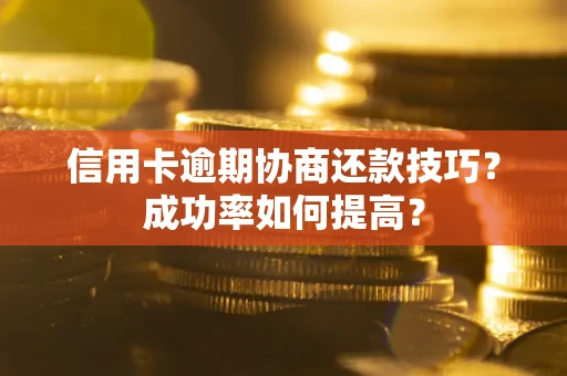 武汉信用卡逾期协商还款技巧？成功率如何提高？