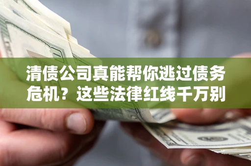 武汉清债公司真能帮你逃过债务危机？这些法律红线千万别踩