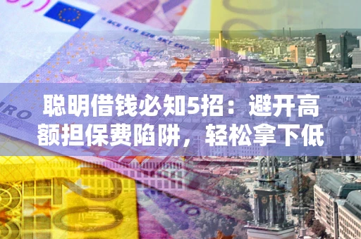 武汉聪明借钱必知5招：避开高额担保费陷阱，轻松拿下低息贷款