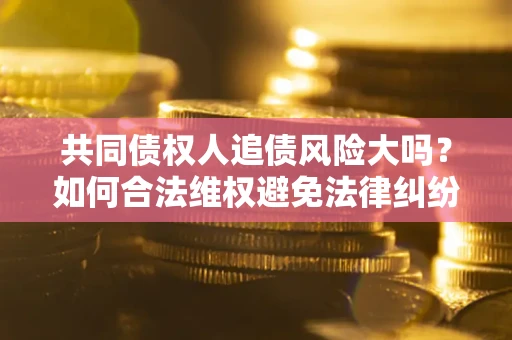 武汉共同债权人追债风险大吗？如何合法维权避免法律纠纷？