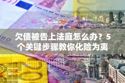 武汉欠债被告上法庭怎么办？5个关键步骤教你化险为夷