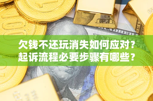 武汉欠钱不还玩消失如何应对？起诉流程必要步骤有哪些？